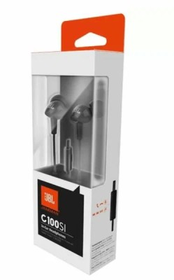 Наушники с микрофоном JBL C100SI 1.2м черный Наушники с микрофоном JBL C100SI 1.2м черный