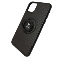 Чехол-накладка для Samsung Galaxy S20 силикон iface с держателем черный