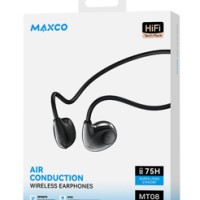 Беспроводные наушники для спорта Maxco MT08 черные
