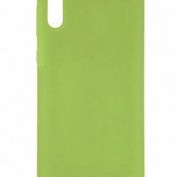 Накладка для Samsung Galaxy A10 Silicone cover зеленая