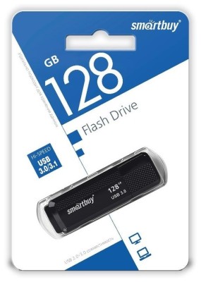 3.0 USB флеш накопитель Smartbuy 128GB Dock Black (SB128GBDK-K3) 3.0 USB флеш накопитель Smartbuy 128GB Dock Black (SB128GBDK-K3)