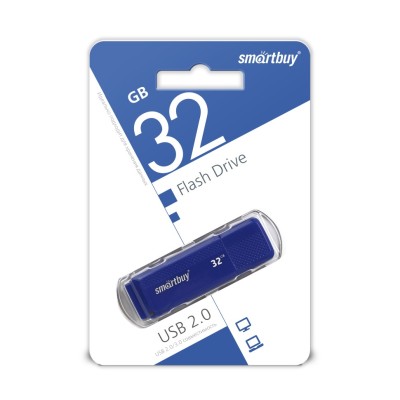 USB флеш накопитель Smartbuy 32GB Dock Blue (SB32GBDK-B) USB флеш накопитель Smartbuy 32GB Dock Blue (SB32GBDK-B)