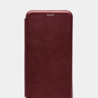 Чехол-книжка Huawei Honor 50 Fashion Case кожаная боковая малиновая