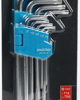 Набор ключей TORX длинная ручка (9 предметов) Smartbuy Tools