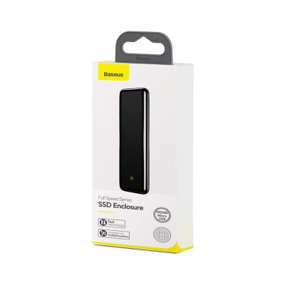 Внешний корпус для SSD Baseus Enclosure Full Speed Series MicroUSB (CAYPH-D0G) серый Внешний корпус для SSD Baseus Enclosure Full Speed Series MicroUSB (CAYPH-D0G) серый