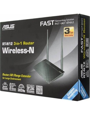 Wi-Fi роутер Asus RT-N12 черный Wi-Fi роутер Asus RT-N12 черный
