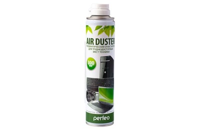 Perfeo Air Duster, сжатый воздух для чистки техники, 300мл Perfeo Air Duster, сжатый воздух для чистки техники, 300мл