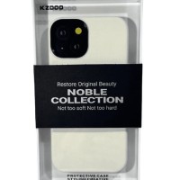 Накладка для i-Phone 15 K-Doo Noble кожаная белый