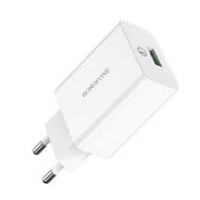 Сетевое зар. устр. Borofone BA21A QC3.0 3A 18W белое