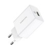 Сетевое зар. устр. Borofone BA21A QC3.0 3A 18W белое