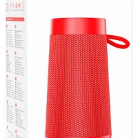 Bluetooth колонка Hoco HC13 BT5.0/2400mAh/4ч/10Вт/TF/FM/USB/AUX красный