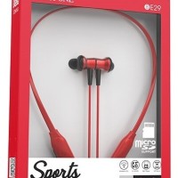 Беспроводные наушники для спорта Borofone BE29 BT5.0/130mAh/10ч красные