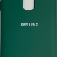 Накладка для Samsung Galaxy S9 Plus Silicone cover зеленая