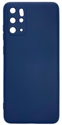 Накладка для Samsung Galaxy S20 plus Silicone cover темно-синяя Накладка для Samsung Galaxy S20 plus Silicone cover темно-синяя