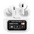 Беспроводные наушники TWS с дисплеем Earphone Y16 BT5.3/4ч/ANC/ENC белые