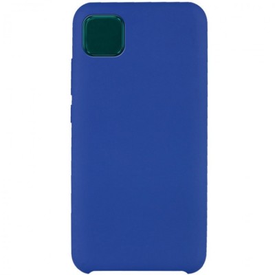 Накладка для Huawei Y5P Silicone cover синяя Накладка для Huawei Y5P Silicone cover синяя