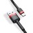 Usb Кабель-зарядка TYPE-C Baseus Cafule 2A 3м (CATKLF-U09) красный