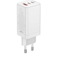 Сетевое зар. устр. Baseus GaN3 Pro Fast Charger 1USB+2C 65W (CCGP050102) белое