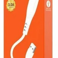Usb Кабель-зарядка Type-C Borofone BX37 Wieldy 3A 1м в оплётке PVC белый
