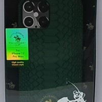Накладка для i-Phone 12 Pro Max 6.7" SANTA BARBARA кожа в ассортименте