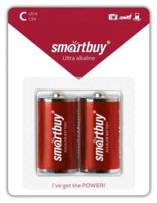 Батарейка алкалиновая Smartbuy LR14/2B (12/192) SBBA-C02B Батарейка алкалиновая Smartbuy LR14/2B (12/192) SBBA-C02B