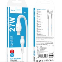 Usb Кабель-зарядка Type-C на Lightning Hoco X37 27W 1м белый