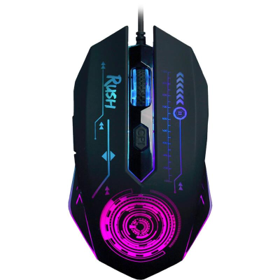 Мышь игровая проводная Smartbuy Mission (SBM-727G-K) черная Мышь игровая проводная Smartbuy Mission (SBM-727G-K) черная