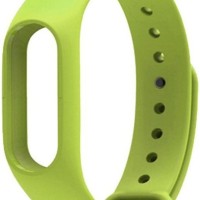 Ремешок для Xiaomi Mi Band 2 силиконовый зеленый