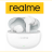 Беспроводные наушники с шумоподавлением - Realme Buds T110 - белые