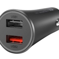 Автомобильное зар. устр. Xiaomi 70mai 2Usb 37W CC06ZM (GDS4131CN) чёрный