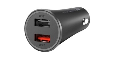 Автомобильное зар. устр. Xiaomi 70mai 2Usb 37W CC06ZM (GDS4131CN) чёрный Автомобильное зар. устр. Xiaomi 70mai 2Usb 37W CC06ZM (GDS4131CN) чёрный