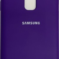 Накладка для Samsung Galaxy S9 Plus Silicone cover фиолетовая