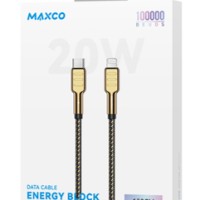 Usb Кабель-зарядка Type-C на Lighting Maxco MTC-P02CL 1.5м 20W золотой