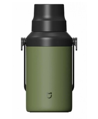 Термос Xiaomi Mijia Big Belly Thermos Cup 1L (MJDDB01PL) зеленый Термос Xiaomi Mijia Big Belly Thermos Cup 1L (MJDDB01PL). Большой термос с чашкой Mijia Big Belly имеет объем 1 литр, чтобы вы смогли брать с собой в офис, на прогулку или в семейное путешествие, достаточное количество напитка. Благодаря силиконовой прокладке, термос герметично стыкуется с резьбой крышки. Это обеспечивает двойное герметичное уплотнение, которое позволяет носить термос вместе с другими вещами в сумке. Термос Xiaomi оснащен крышкой - чашкой, что делает его очень удобной в использовании. Внутренняя часть крышки с клапаном и герметичной резинкой защищает от попадания пыли и от случайного пролива, также имеет удобный носик для налива, а верхнюю крышку удобно использовать в качестве чашки. Благодаря 5-слойной изоляционной структуре, термос Mijia Big Belly сохраняют температуру до 24 часов (горячих от 54°С и холодных напитков ниже 12°С) при комнатной температуре. Силиконовая пробка крышки.