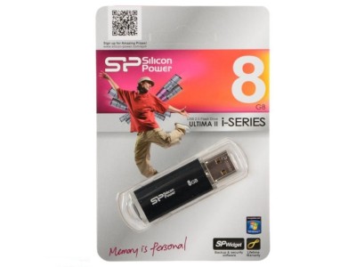 USB флеш накопитель Silicon Power 8GB Ultima II - I Series Black USB флеш накопитель Silicon Power 8GB Ultima II - I Series Black