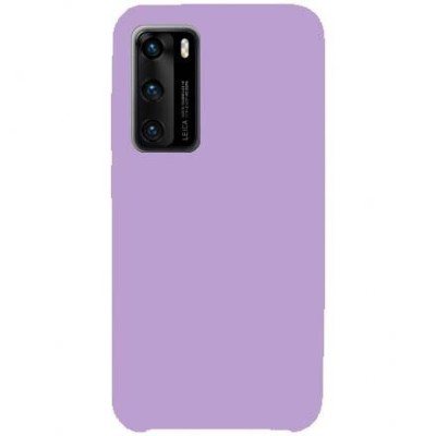 Накладка для Huawei P40 Silicone cover лаванда Накладка для Huawei P40 Silicone cover лаванда