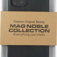 Накладка для i-Phone 13 K-Doo Mag Noble кожаная чёрная