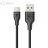 Usb Кабель-зарядка Type-C Exployd EX-K-733 0.2м силиконовый чёрный