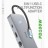 OTG TYPE-C 8в1 Hoco HB32 3USB/HDTV/PD/SD/TF/RJ45 серое