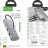 OTG TYPE-C 8в1 Hoco HB32 3USB/HDTV/PD/SD/TF/RJ45 серое
