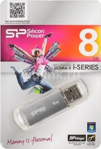 USB флеш накопитель Silicon Power 8GB Ultima II - I Series Silver USB флеш накопитель Silicon Power 8GB Ultima II - I Series Silver