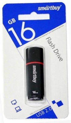 USB флеш накопитель Smartbuy 16GB Crown Black (SB16GBCRW-K) USB флеш накопитель Smartbuy 16GB Crown Black (SB16GBCRW-K)