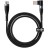 Кабель-переходник Baseus Zinc Magnetic Lenovo Laptop Type-C на DC 100W 2м CATXC-U01 угловой черный