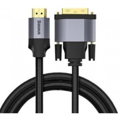 Кабель Baseus Enjoyment Series HDMI-DVI 2м (CAKSX-G0G) Кабель Baseus Enjoyment Series HDMI-DVI 2м (CAKSX-G0G)