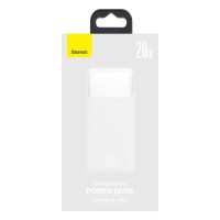Powerbank Baseus Bipow Digital Display PD3.0 + QC3.0 20W 10000mAh (PPDML-L02) белый
