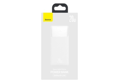 Powerbank Baseus Bipow Digital Display PD3.0 + QC3.0 20W 10000mAh (PPDML-L02) белый Powerbank Baseus Bipow Digital Display PD3.0 + QC3.0 20W 10000mAh (PPDML-L02) белый