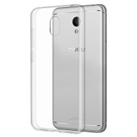 Чехол-накладка силикон 0.5мм Meizu M6 прозрачный