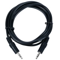Аудиокабель AUX 3,5mm Perfeo 1,5 м. (J2102) черный