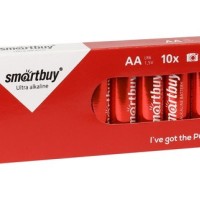 Батарейка алкалиновая Smartbuy LR6/10 box (10/300)  SBBA-2A10BX