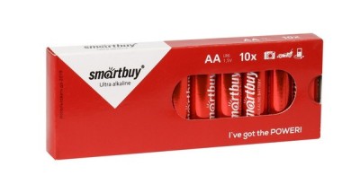 Батарейка алкалиновая Smartbuy LR6/10 box (10/300)  SBBA-2A10BX Батарейка алкалиновая Smartbuy LR6/10 box (10/300)  SBBA-2A10BX